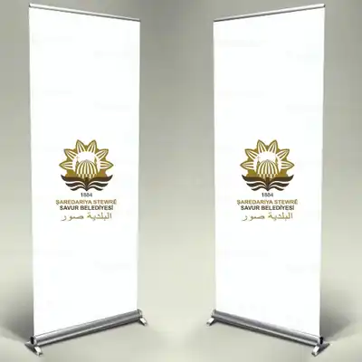 Savur Belediyesi Roll Up Banner