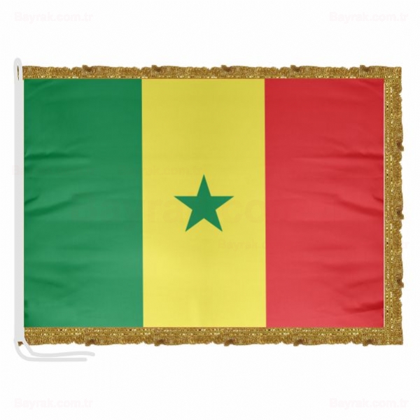 Senegal Saten Makam Bayrak