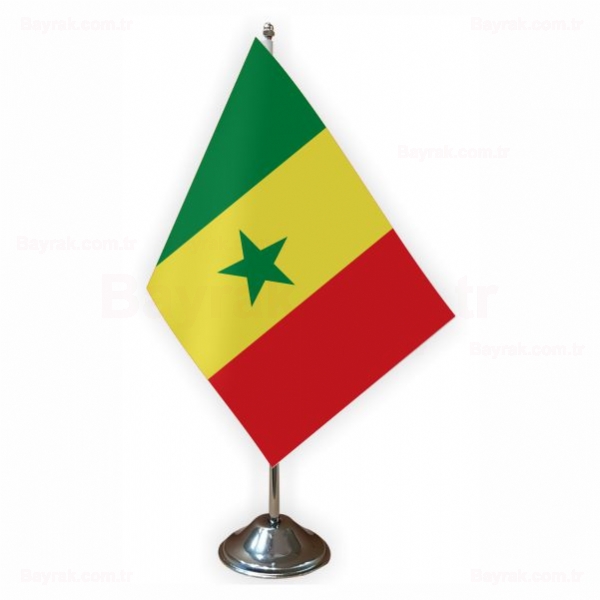 Senegal Tekli Masa Bayrak