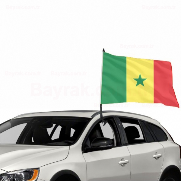 Senegal zel Ara Konvoy Bayrak