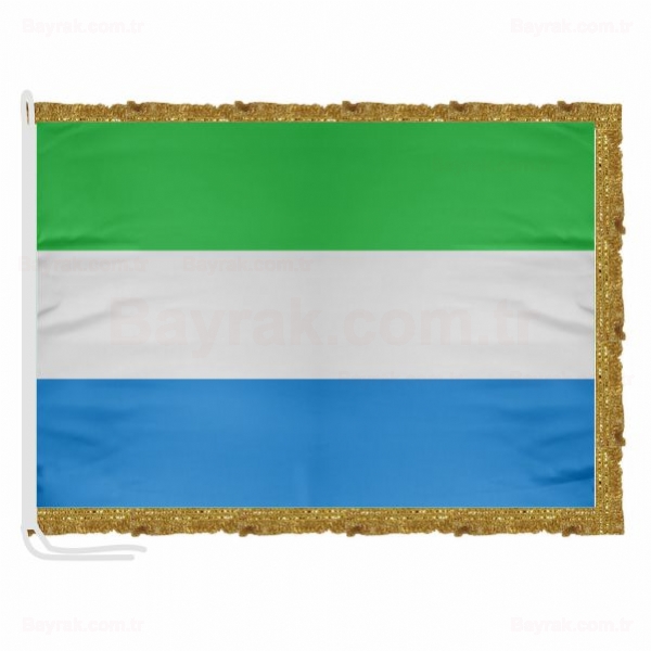 Sierra Leone Saten Makam Bayrak