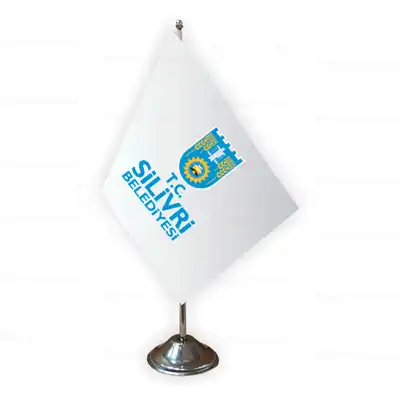 Silivri Belediyesi Tekli Masa Bayrağı