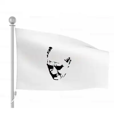 Siyah Atatürk Gönder Bayrağı