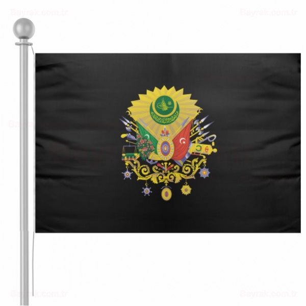 Siyah Osmanl Armas Bayrak Siyah Osmanl Armas Bayra