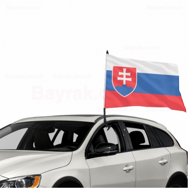 Slovakya zel Ara Konvoy Bayrak