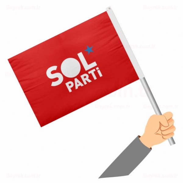 Sol Parti Sopalı Bayrak