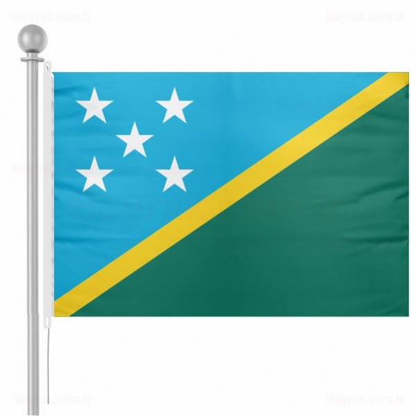 Solomon Adaları Bayrak Solomon Adaları Bayrağı