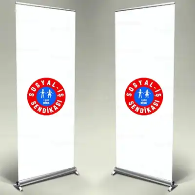 Sosyal  Sendikas Roll Up Banner