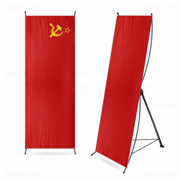 Sovyetler Birlii Dijital Bask X Banner