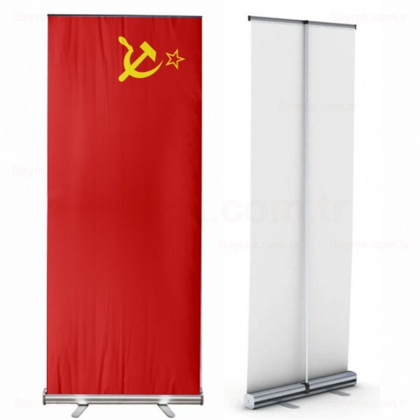 Sovyetler Birlii Roll Up Banner