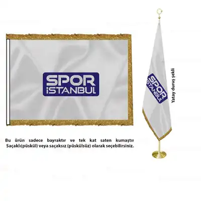 Spor istanbul Saten Makam Bayrağı