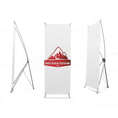 Sportif Tırmanış Dijital Baskı X Banner