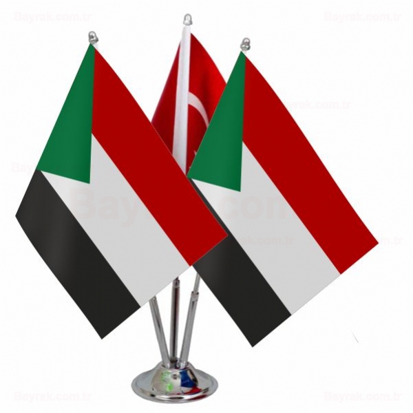 Sudan 3 lü Masa Bayrak