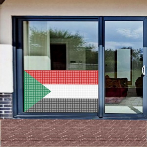 Sudan One Way Vision Baskı