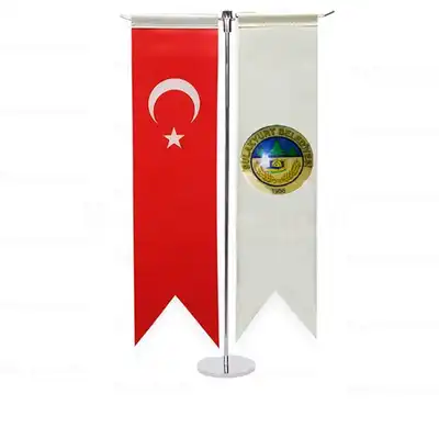 Sulakyurt Belediyesi T Masa Bayrağı