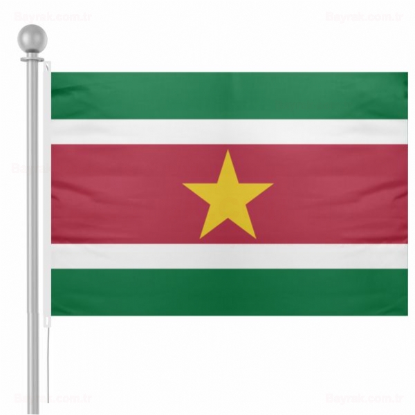 Surinam Bayrak Surinam Bayrağı