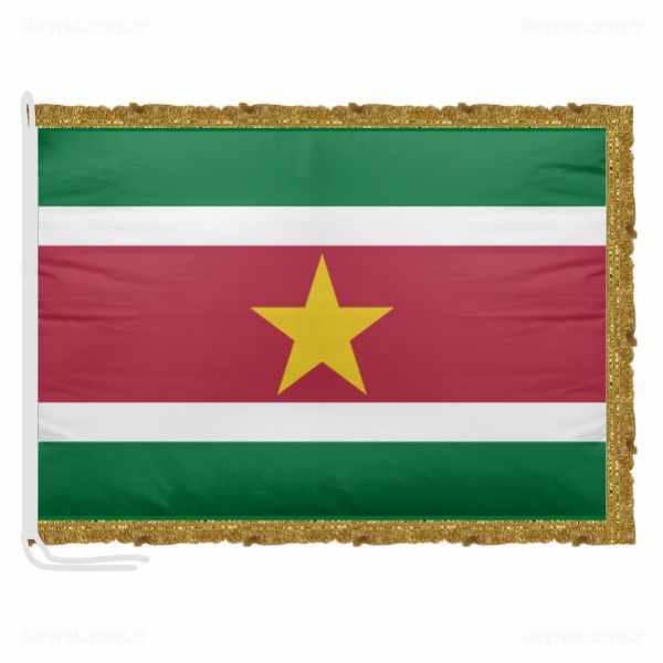 Surinam Saten Makam Bayrak