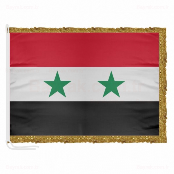 Suriye Saten Makam Bayrak