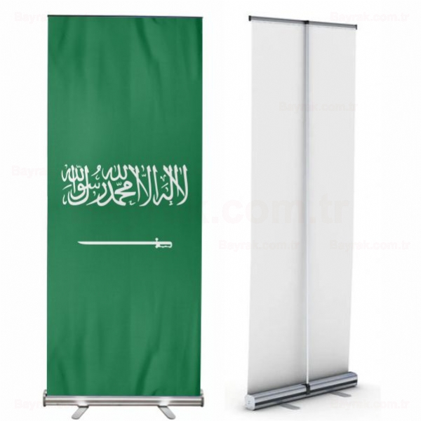 Suudi Arabistan Roll Up Banner