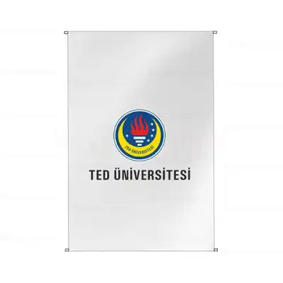 TED niversitesi Bina Boyu Bayrak