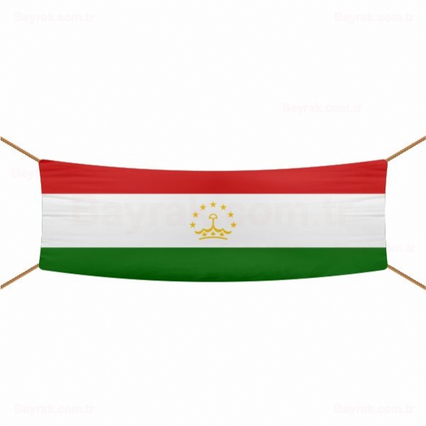 Tacikistan Afi ve Pankartlar