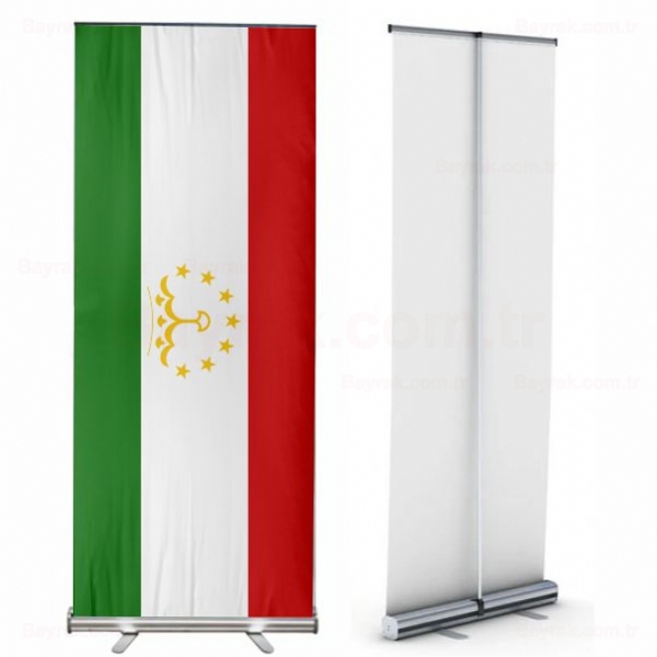 Tacikistan Roll Up Banner
