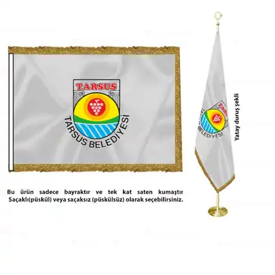 Tarsus Belediyesi Saten Makam Bayrağı