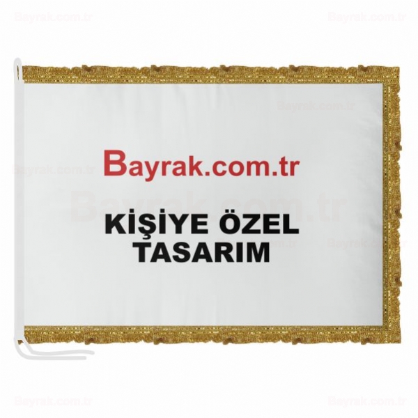 Tasarm Yap Saten Makam Bayrak