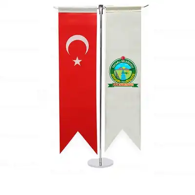 Tatarlı Belediyesi T Masa Bayrağı