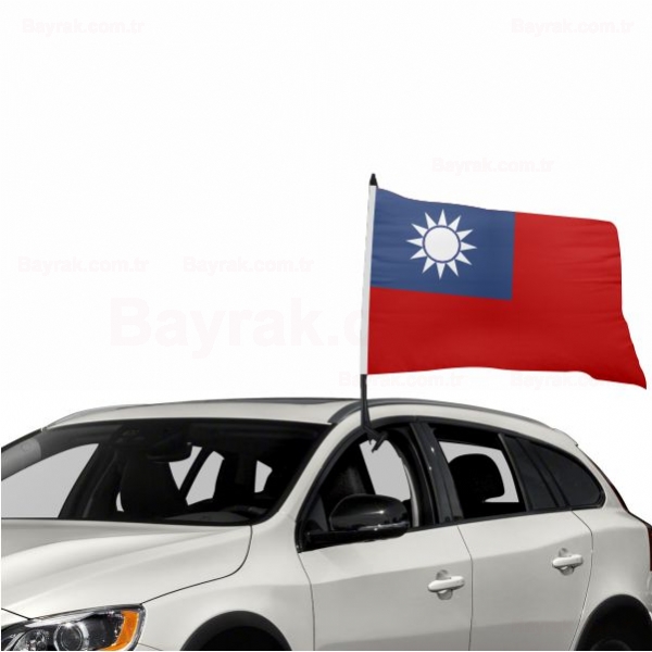 Tayvan Özel Araç Konvoy Bayrak