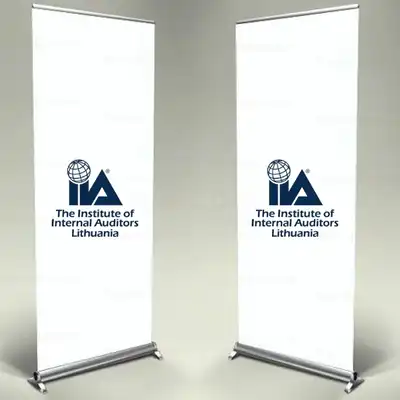 The Institute of Internal Auditors Roll Up Banner