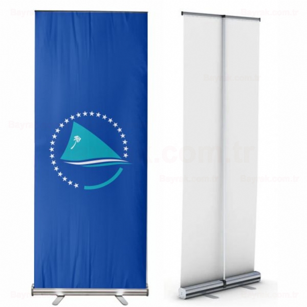 The Pacific Roll Up Banner