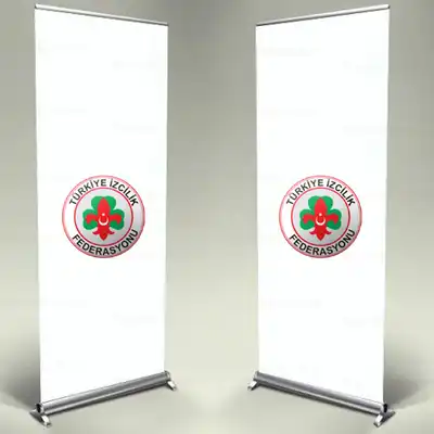 Tif Trkiye zcilik Federasyonu Roll Up Banner
