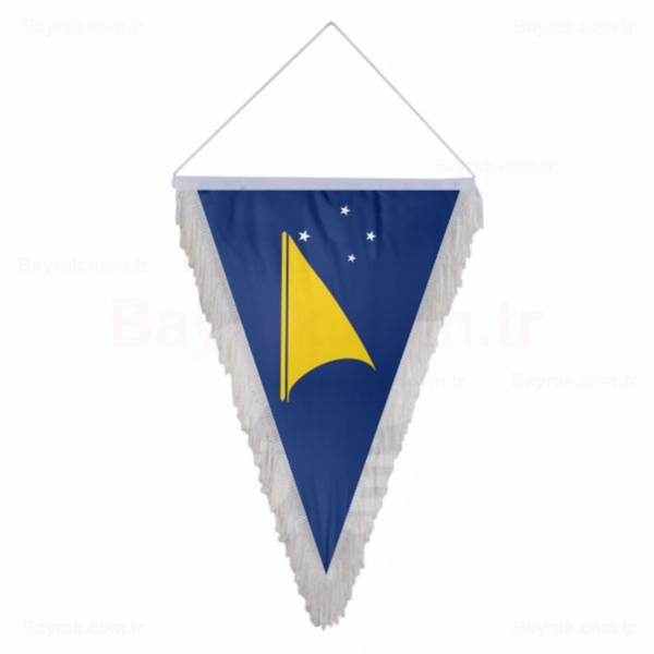 Tokelau Üçgen Saçaklı Bayrak