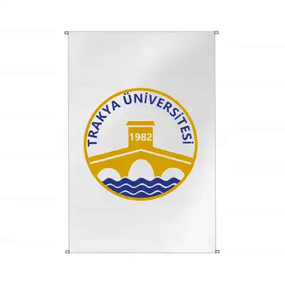Trakya Üniversitesi Bina Boyu Bayrak