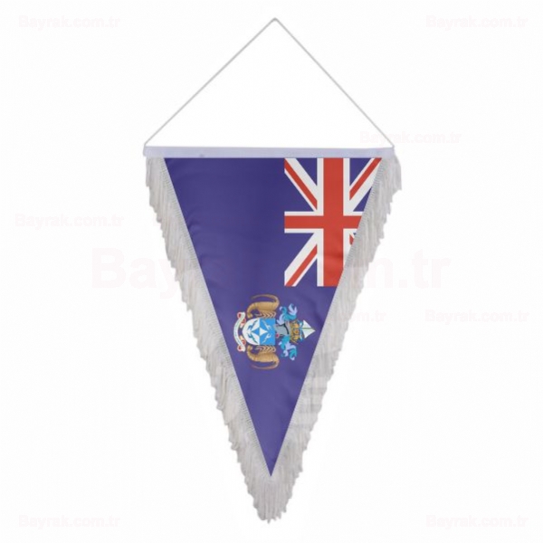 Tristan da Cunha Üçgen Saçaklı Bayrak