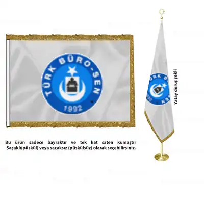 Türk Büro-sen Saten Makam Bayrağı