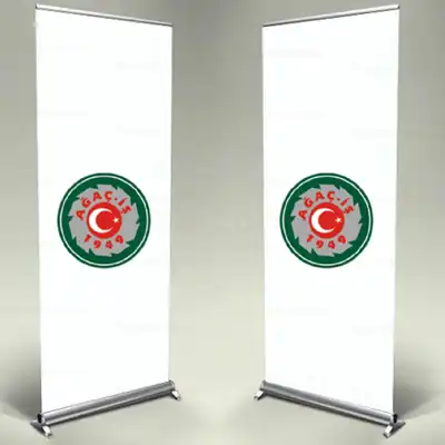 Trkiye Aa ve Kat Sanayii ileri Sendikas Roll Up Banner