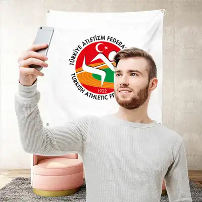 Türkiye Atletizm Federasyonu Arka Plan Selfie Çekim Manzaralar