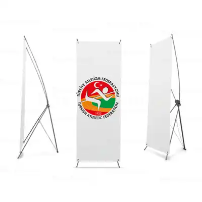Türkiye Atletizm Federasyonu Dijital Baskı X Banner