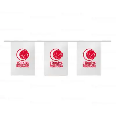 Trkiye Basketbol Federasyonu pe Dizili Bayraklar