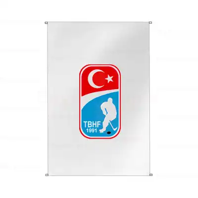 Türkiye Buz Hokeyi Federasyonu Bina Boyu Bayrak