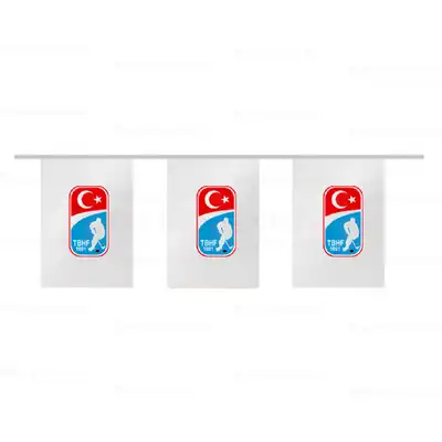 Türkiye Buz Hokeyi Federasyonu İpe Dizili Bayraklar