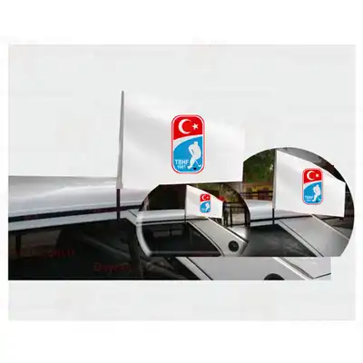 Türkiye Buz Hokeyi Federasyonu Özel Araç Konvoy Bayrağı