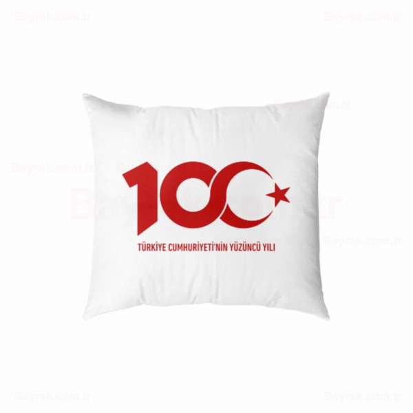 Trkiye Cumhuriyetinin 100.Yl Dijital Baskl Yastk Klf