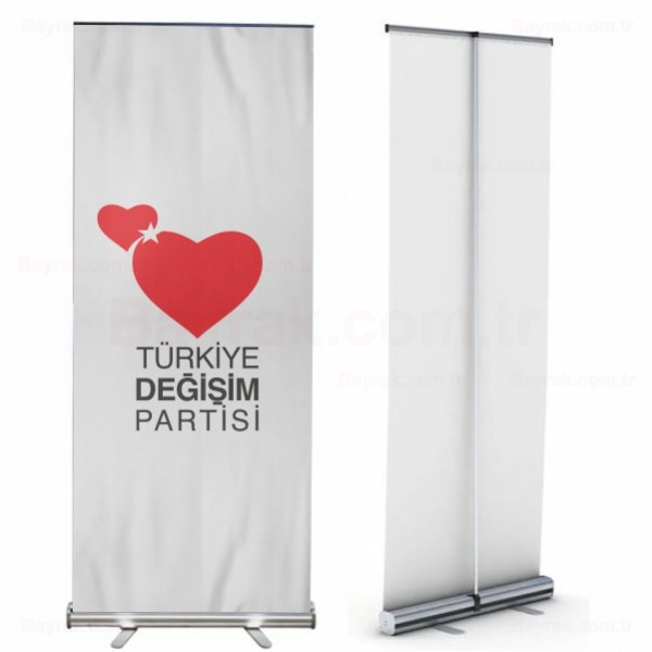 Trkiye Deiim Partisi Roll Up Banner
