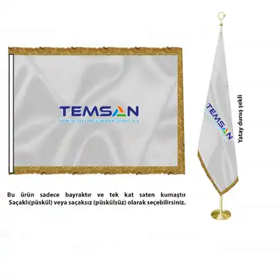 Türkiye Elektromekanik Sanayi Saten Makam Bayrağı