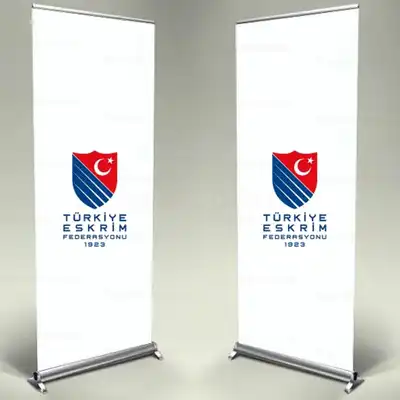 Trkiye Eskrim Federasyonu Roll Up Banner