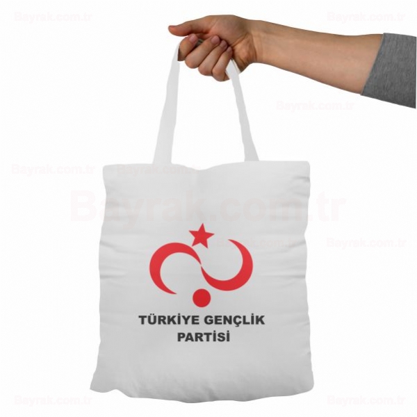 Trkiye Genlik Partisi Bez Baskl Bez antalar