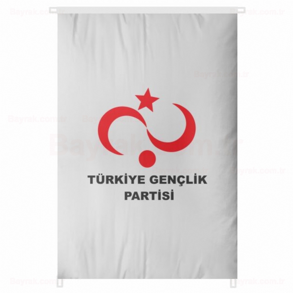 Trkiye Genlik Partisi Bina Boyu Bayrak